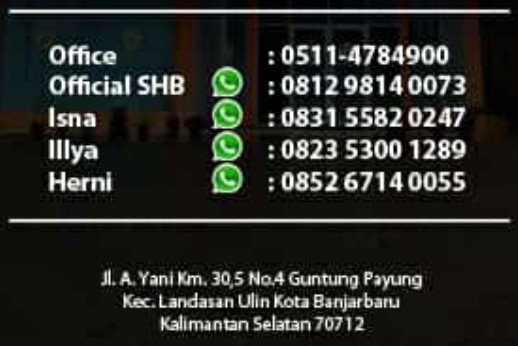 Contact Person STIKES Husada Borneo