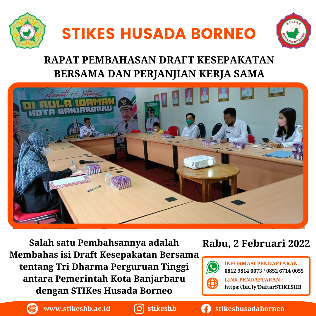 Rapat Bersama Antara STIKes Husada Borneo, Pemerintah Kota Banjarbaru ...