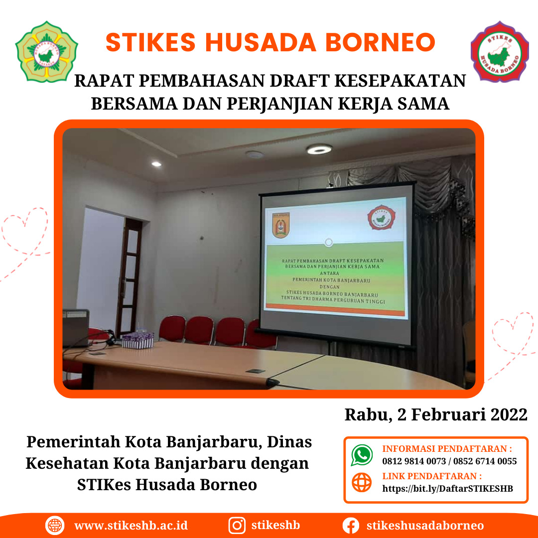 Rapat Bersama Antara STIKes Husada Borneo, Pemerintah Kota Banjarbaru ...