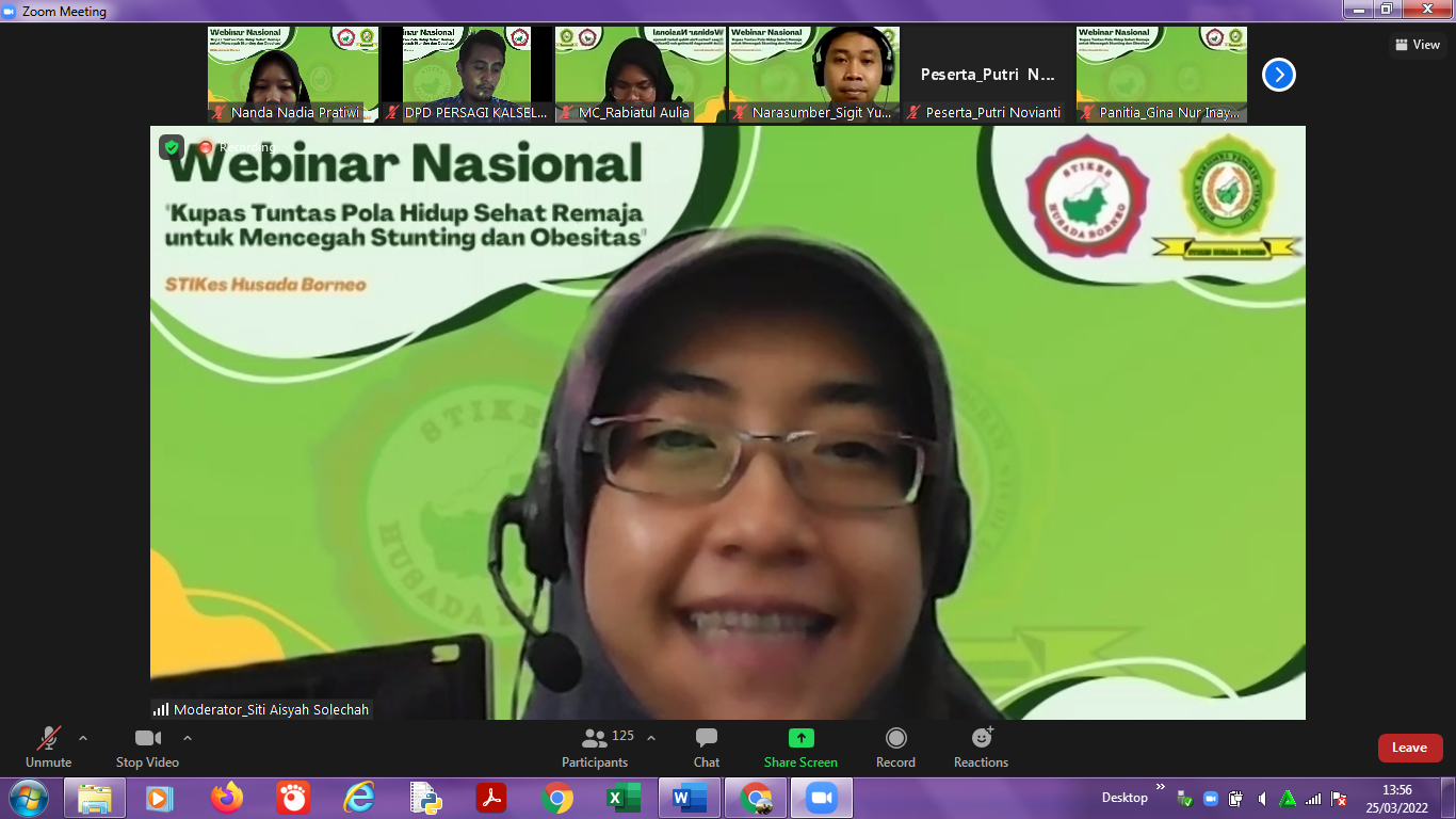 STIKes Husada Borneo gelar Webinar Nasional