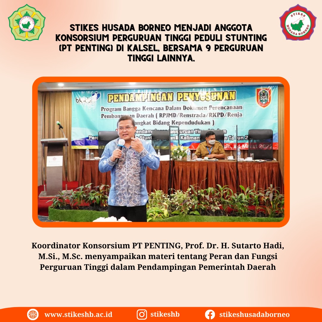 STIKes Husada Borneo Menjadi Anggota Konsorium Perguruan Tinggi Peduli ...