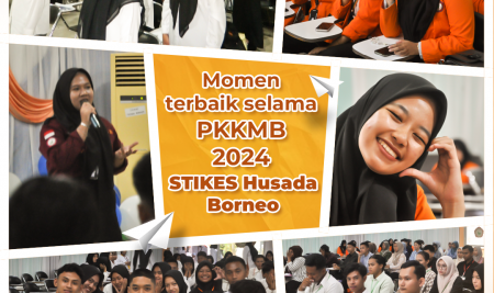 Momen Terbaik Selama PKKMB 2024 STIKES Husada Borneo