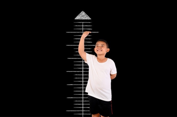 Ilustrasi anak yang alami stunting