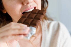 Ilustrasi konsumsi cokelat