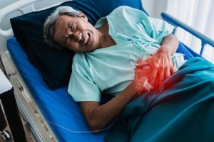 Kondisi sakit kanker hati.