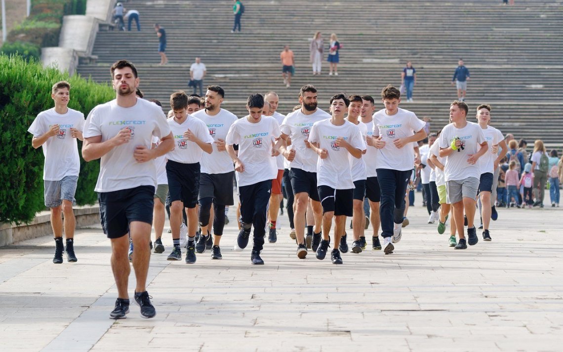 Olahraga untuk diet sehat.