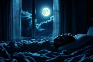 Ilustrasi pola tidur yang sehat.