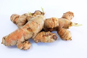 Ilustrasi kunyit putih.