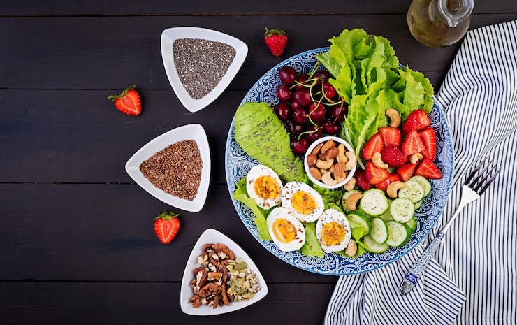 Makanan sehat untuk mengurangi konsumsi Ultra Processed Food.