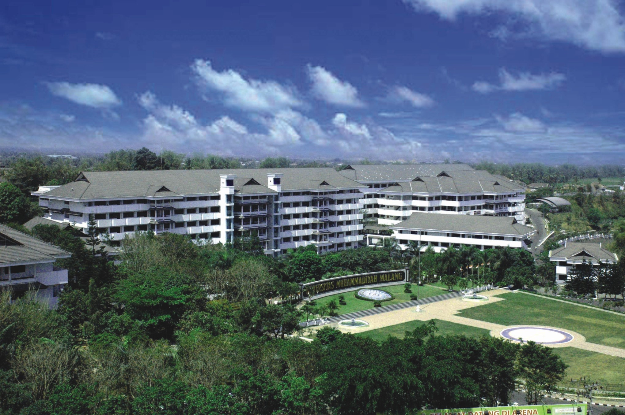 Gedung kampus Muhammadiyah.